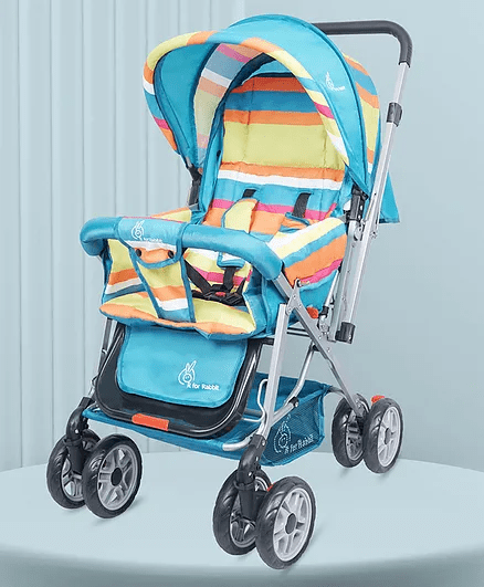R for Rabbit Lollipop Lite Stroller Cum Pram - Rainbow Colour - Thumbnail
