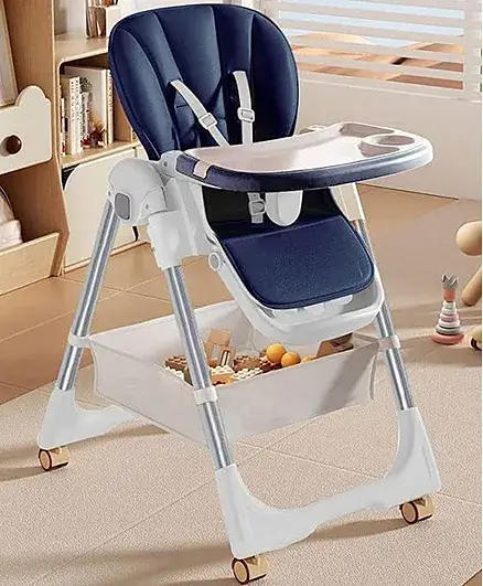 StarAndDaisy Galaxy Star Baby High Chair Foldable Feeding Chair - Thumbnail