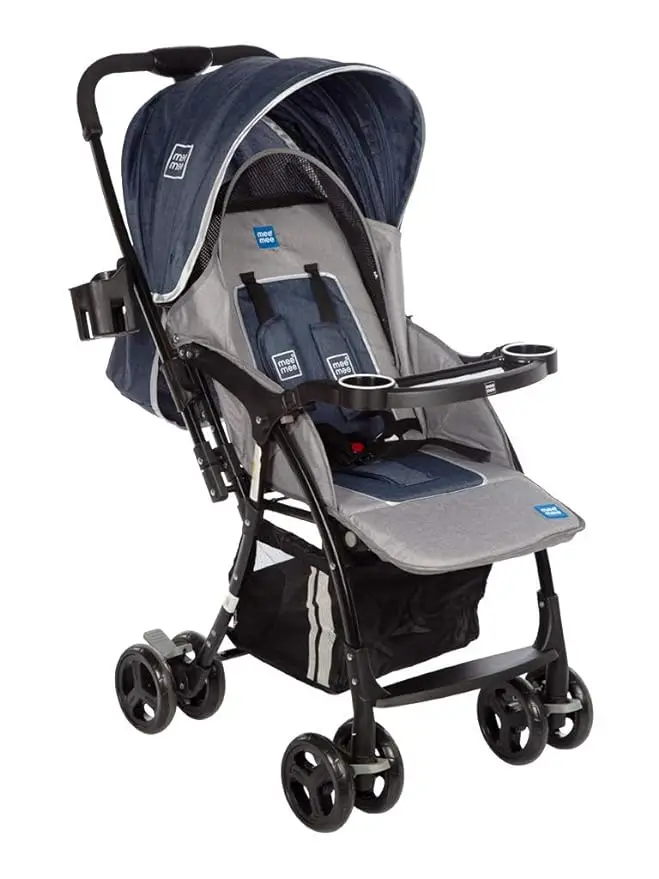 Mee Mee Baby Stroller/Pram for Babies/Kids/Infants/Toddlers of 0-3 Years with Large - Thumbnail