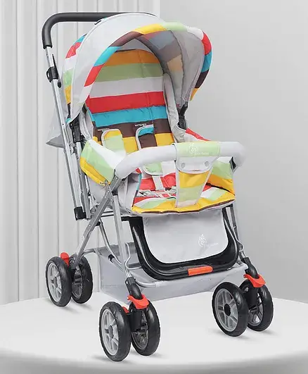 R for Rabbit Lollipop Lite Stroller Cum Pram - Multicolour - Thumbnail