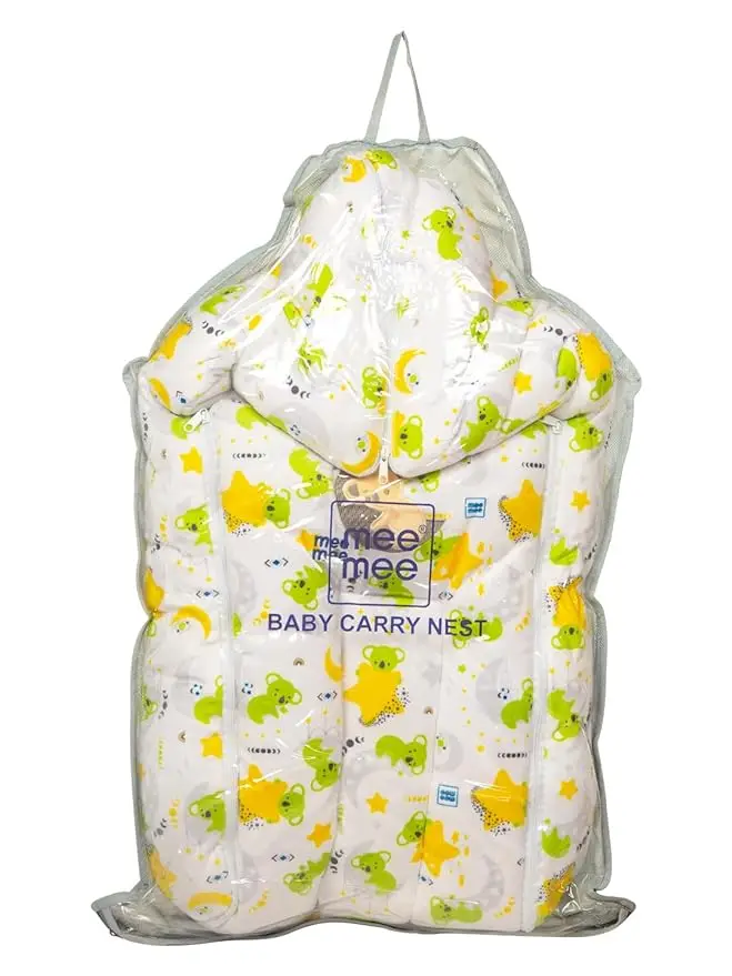 Mee Mee 3 in 1 Baby Carry Nest Sleeping Bag & Mattress - Thumbnail