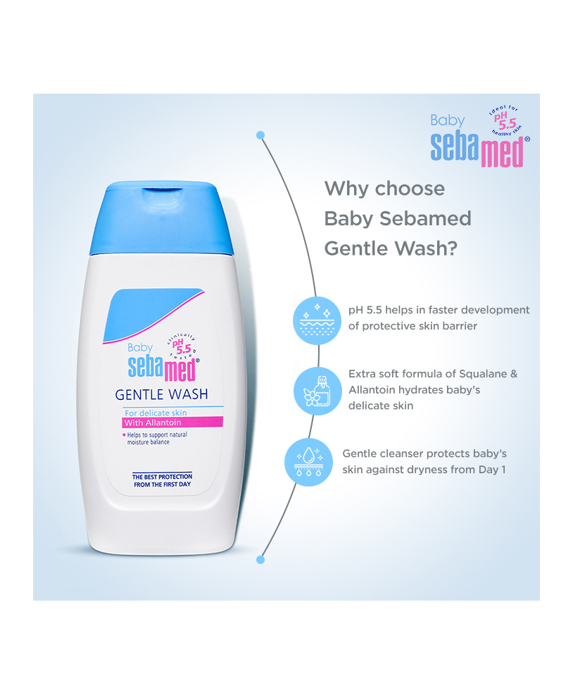 Sebamed Baby Gentle Wash - 50 ml - Thumbnail
