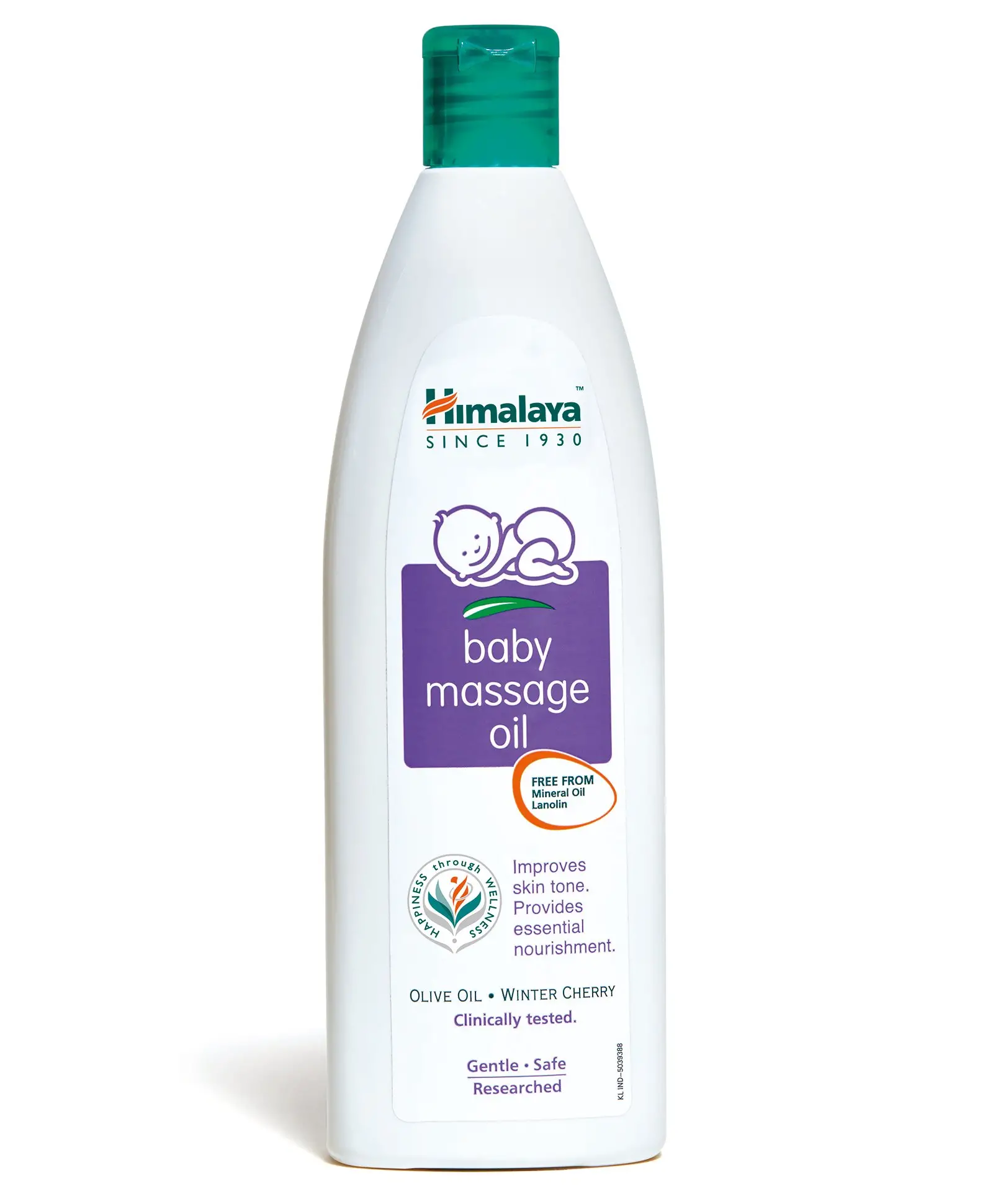 Himalaya Herbal Baby Massage Oil - 200 ml - Thumbnail