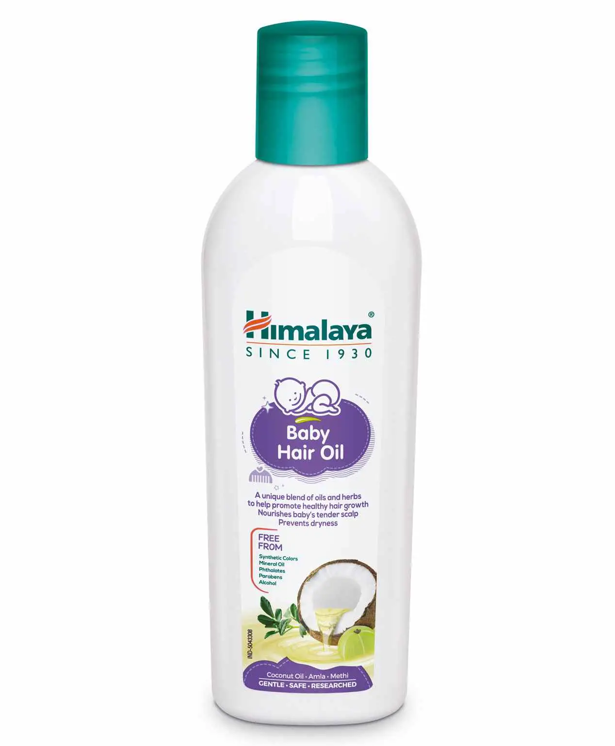 Himalaya Baby Hair Oil - 100 ml - Thumbnail