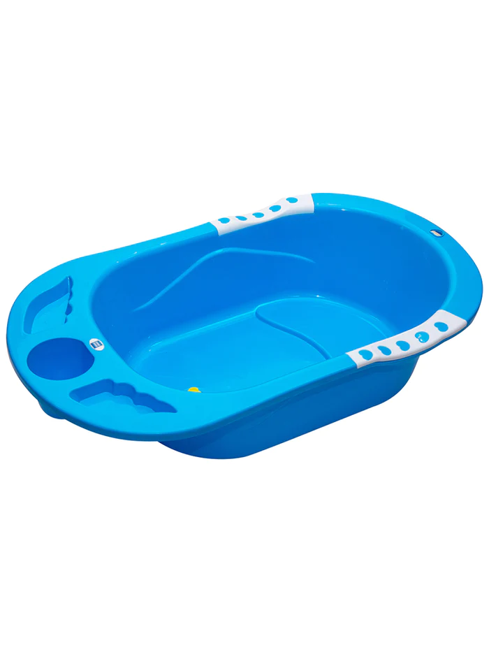 Mee Mee Baby Bather (Bath Tub) Anti Skid With Drain Plug. - Thumbnail
