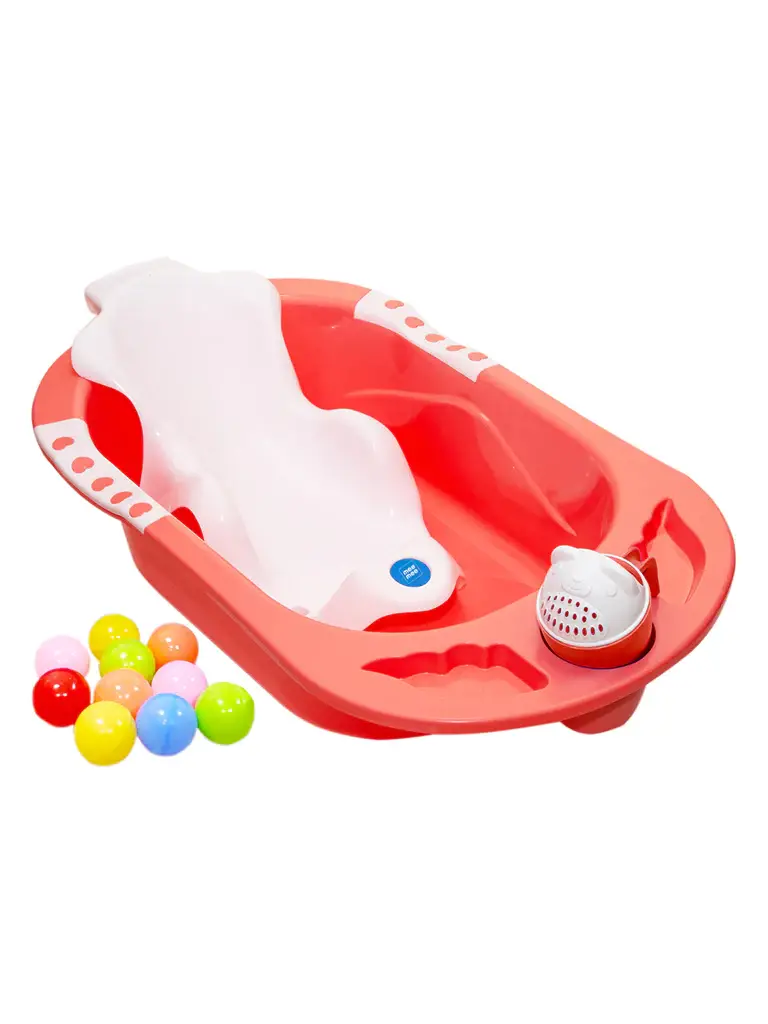 Mee Mee Baby Bather (Bath Tub) Anti Skid With Drain Plug. - Thumbnail