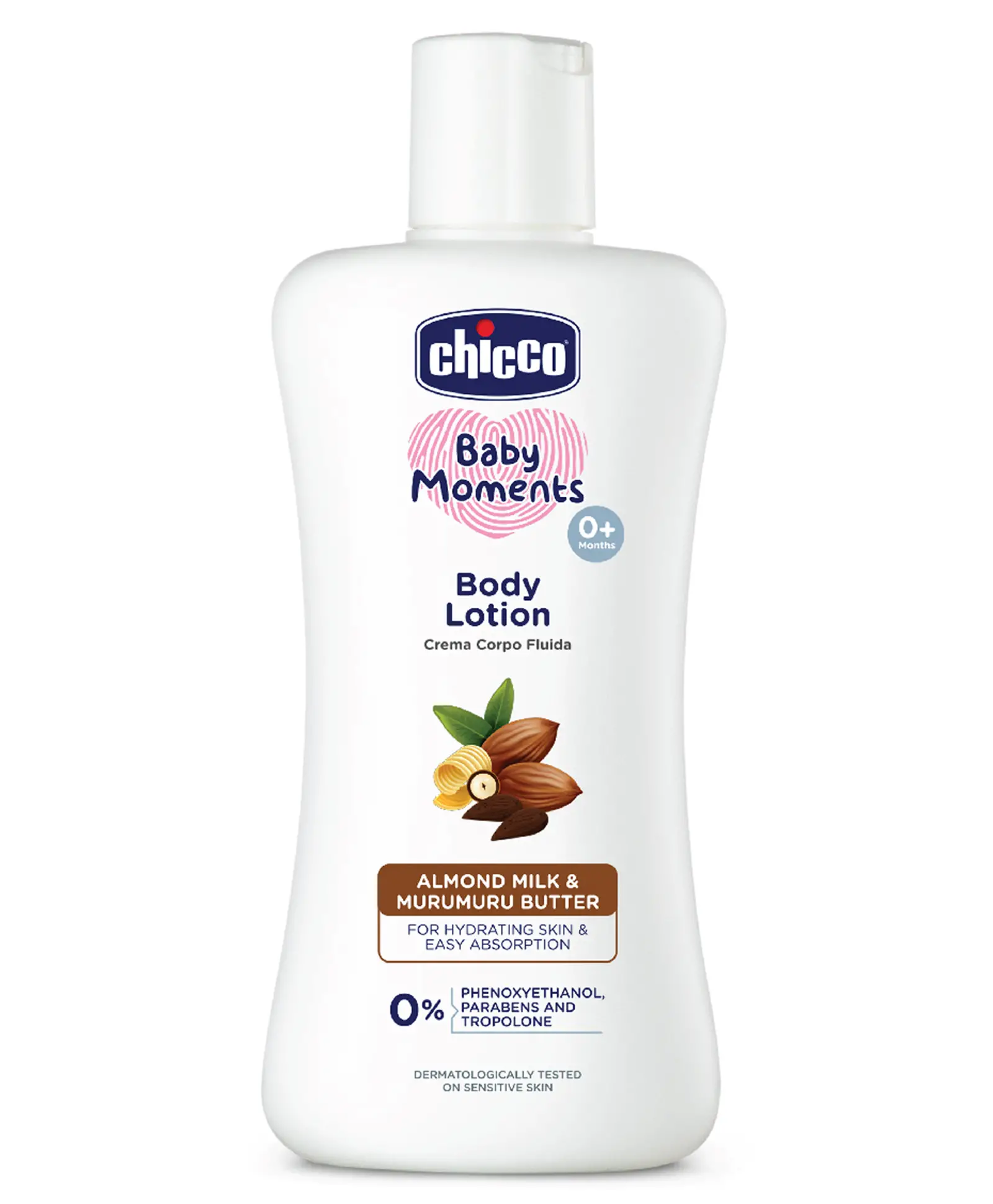 Chicco Baby Moments Body Lotion - 200 ml - Thumbnail