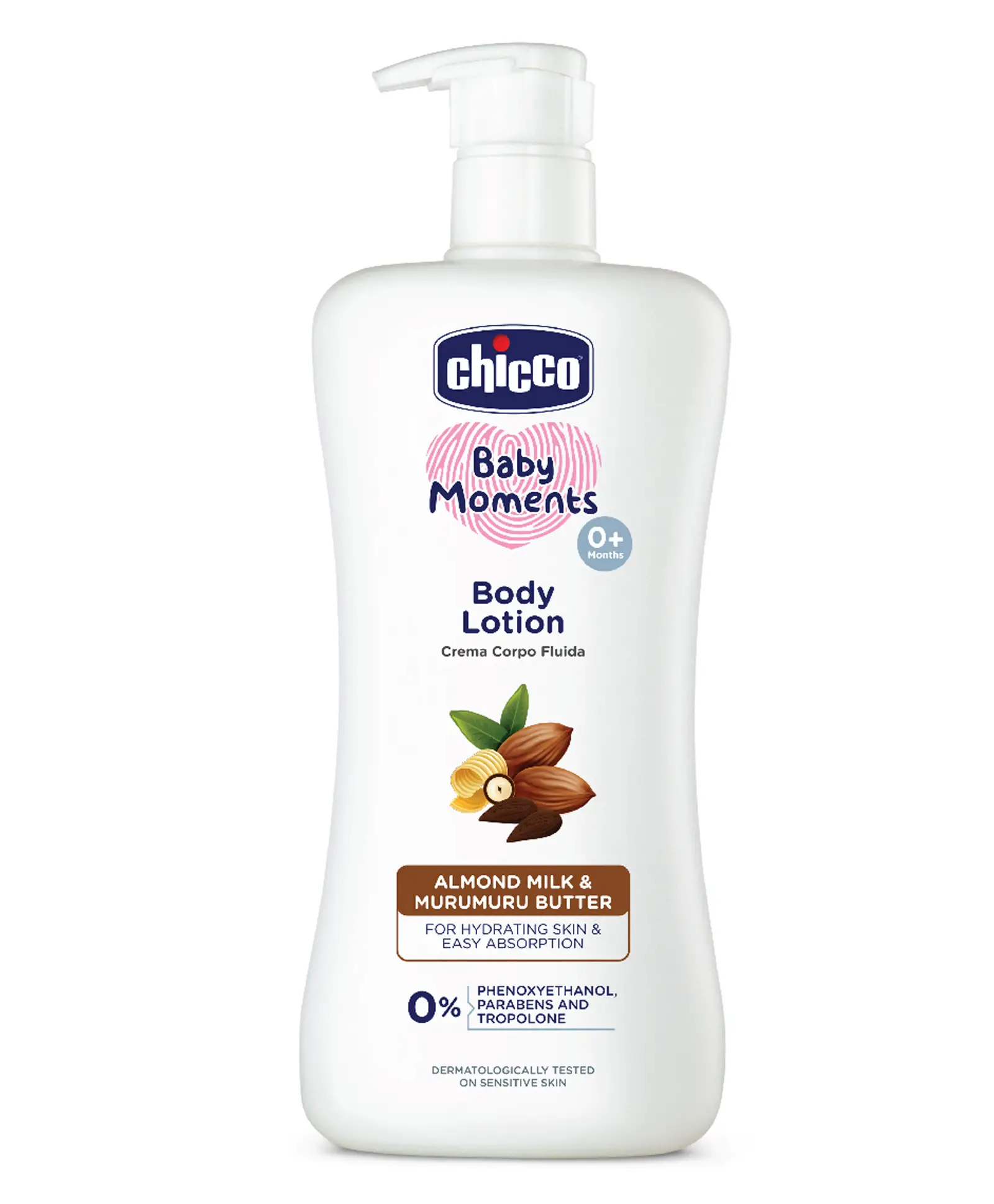 Chicco Baby Moments Body Lotion - 500 ml - Thumbnail