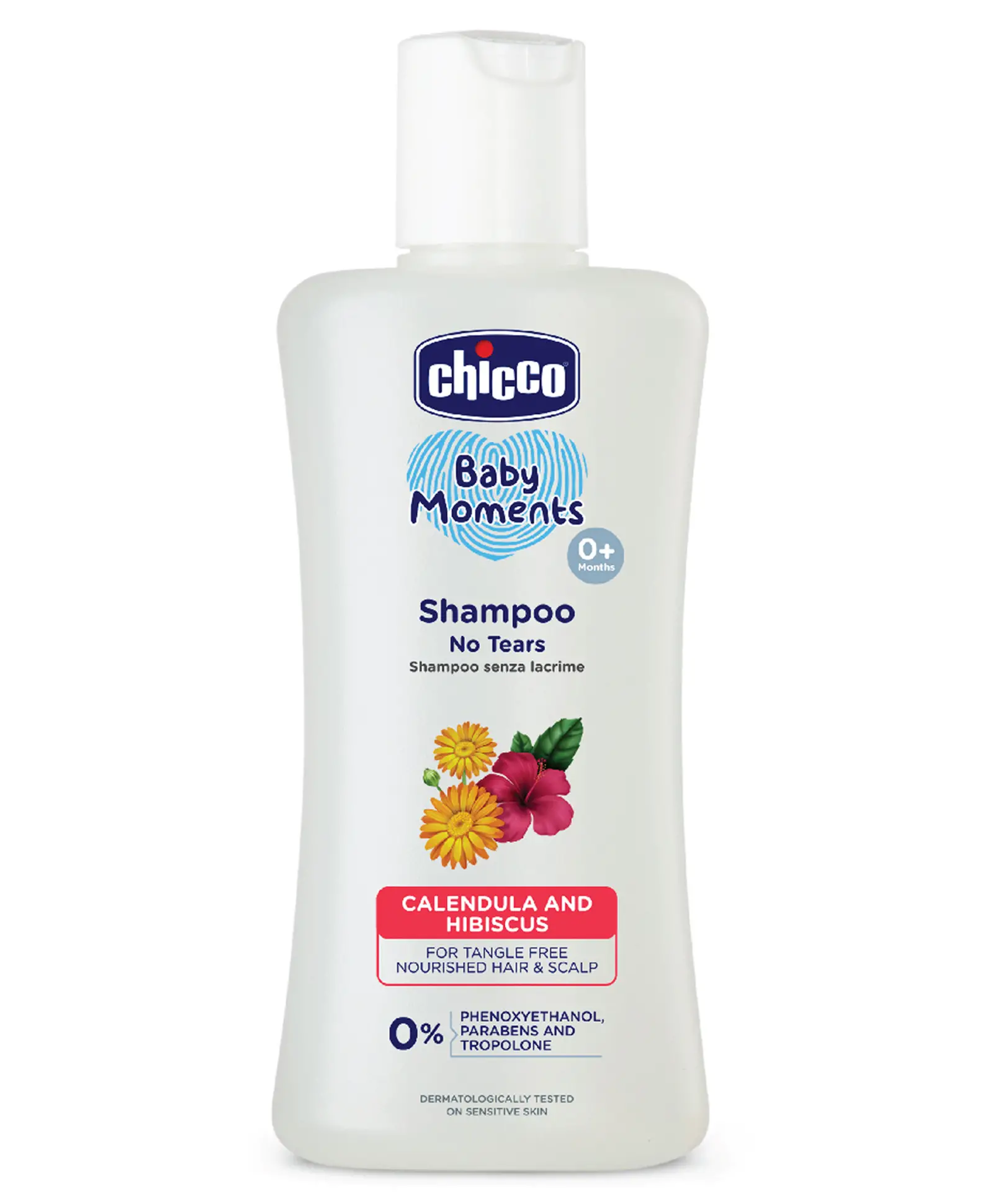 Chicco Baby Moments Baby Shampoo - 200 ml - Thumbnail