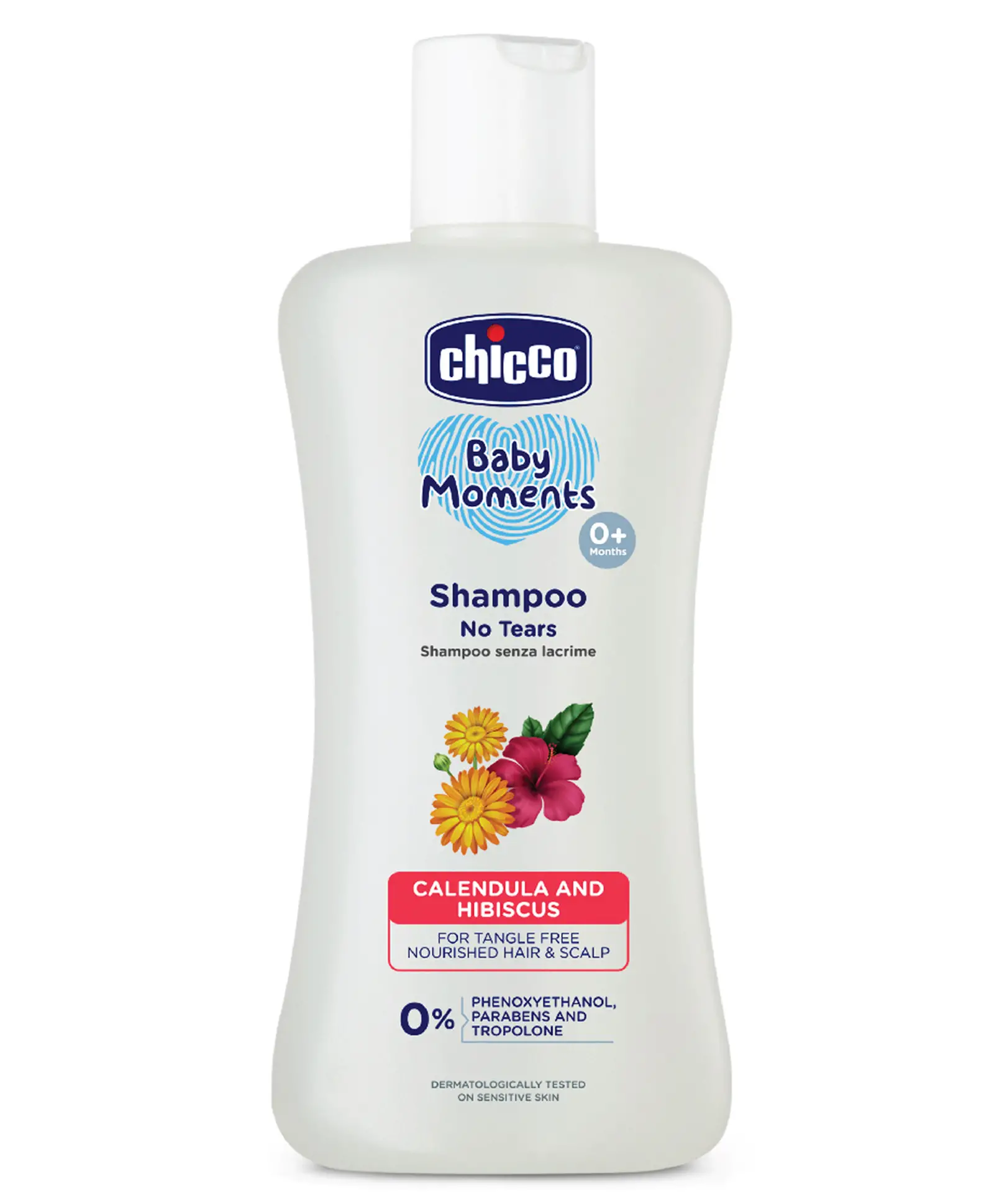 Chicco Baby Moments No Tears Shampoo - 100 ml - Thumbnail