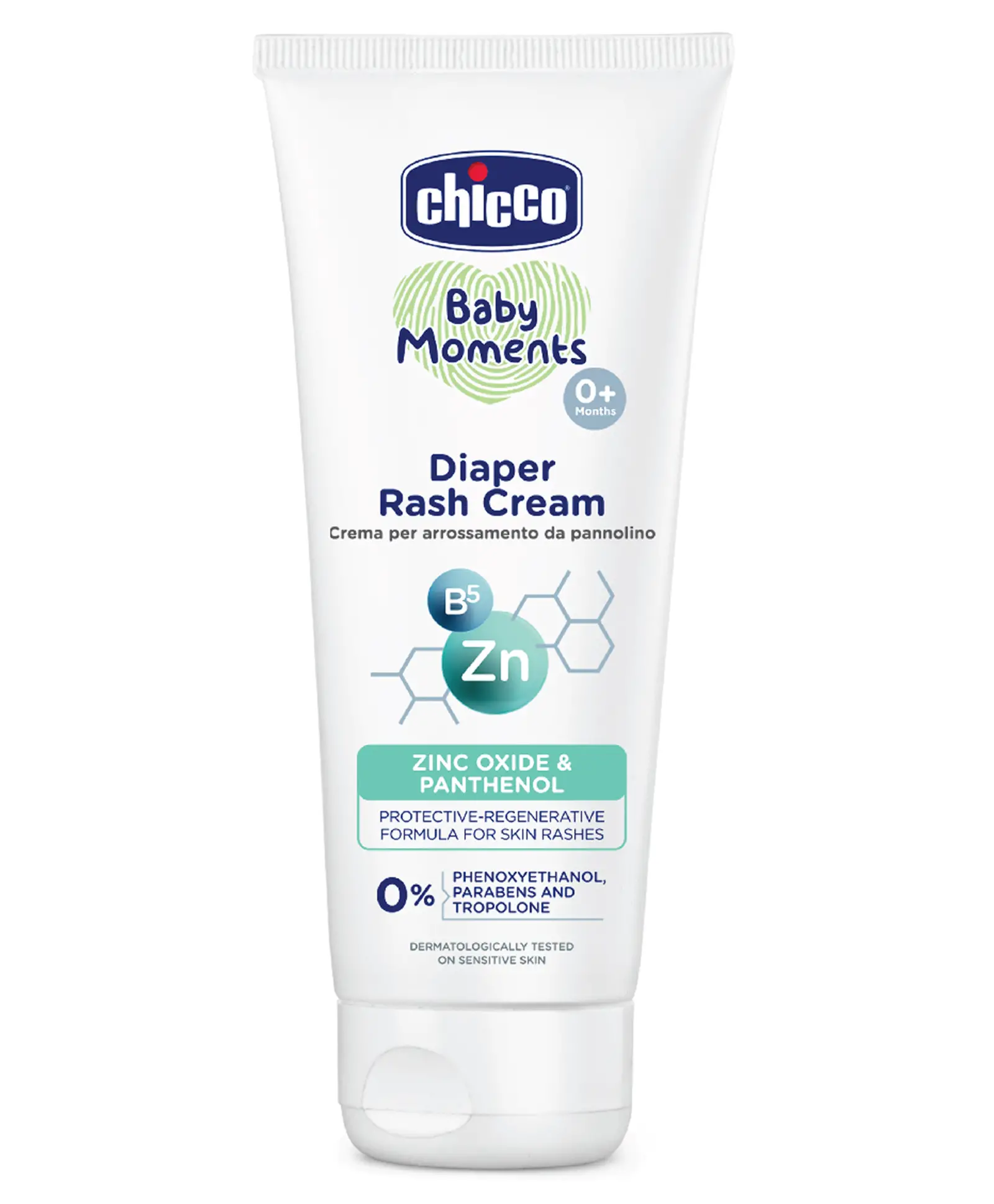 Chicco Baby Moments Diaper Rash Cream - 50 gm - Thumbnail