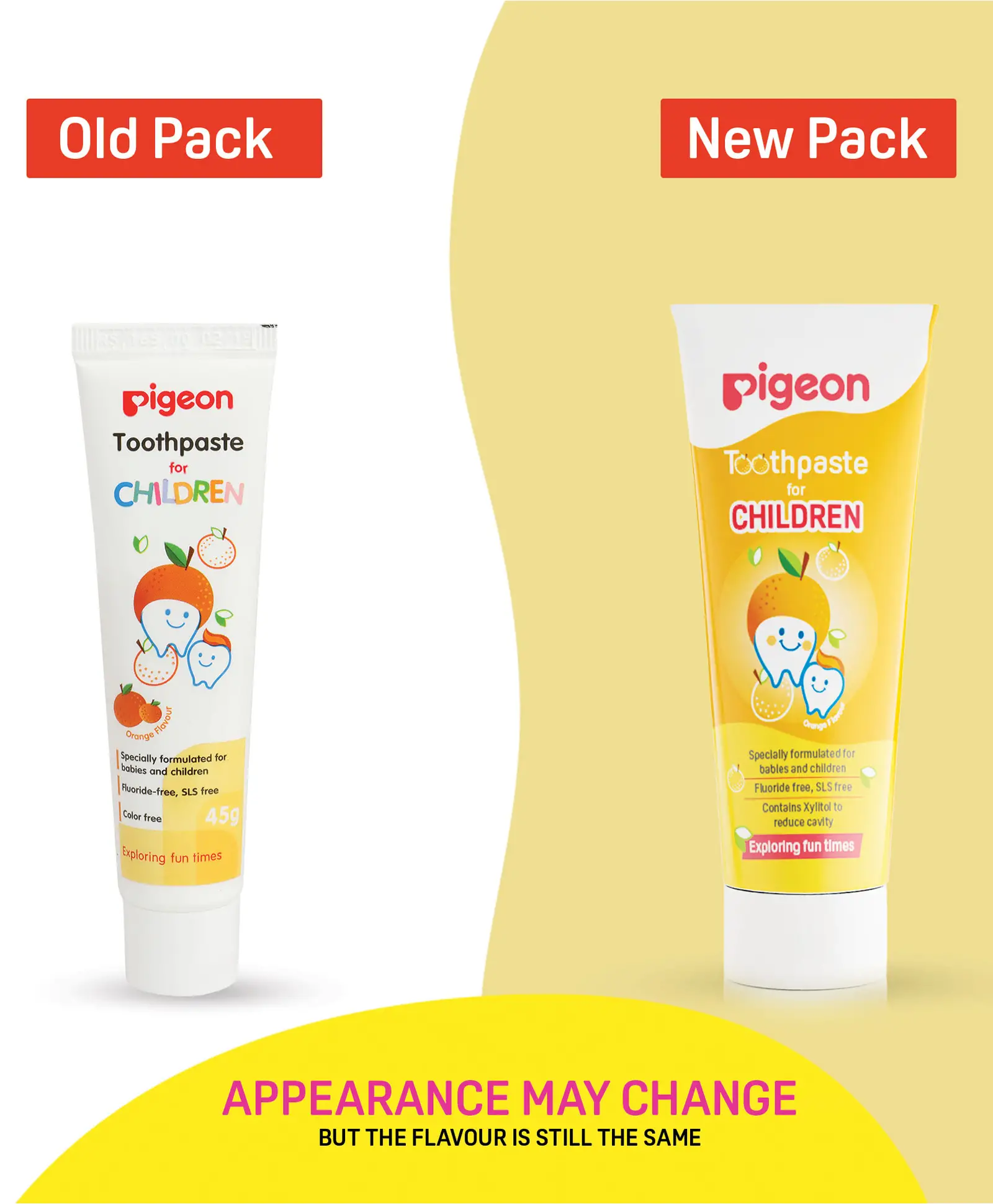 Pigeon Children Toothpaste Strawberry - 45 gm - Thumbnail