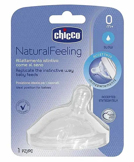 Chicco Natural Feeling Step Up Teat Regular Flow - Thumbnail