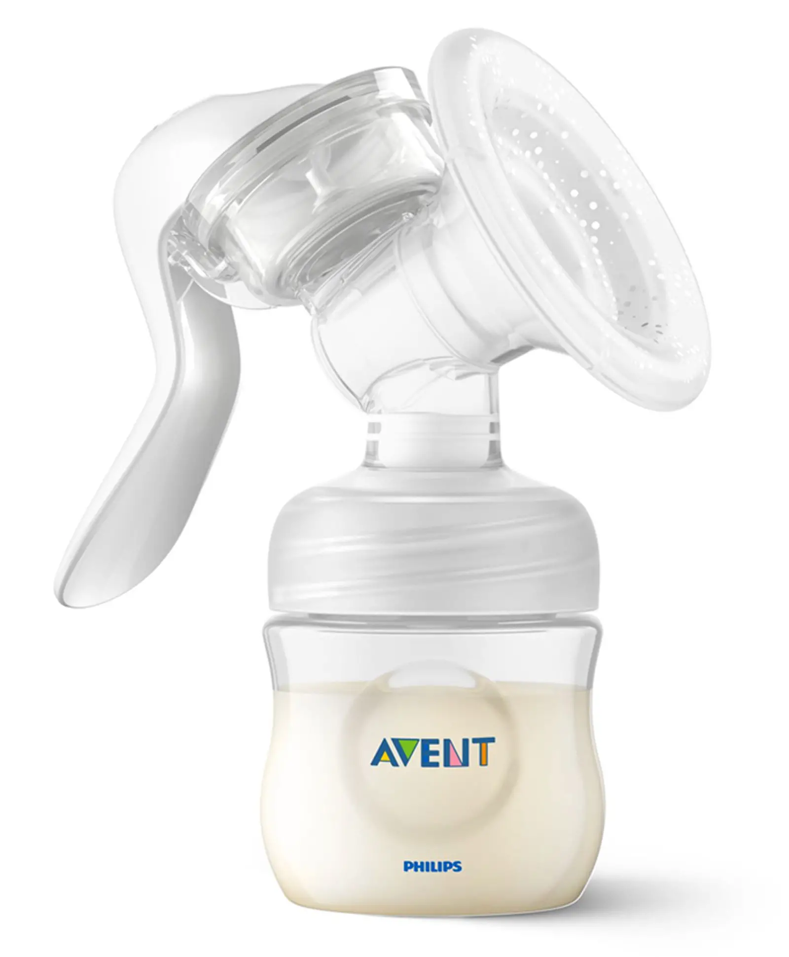 Avent Manual Breast Pump with Natural Motion Technology - White - Thumbnail
