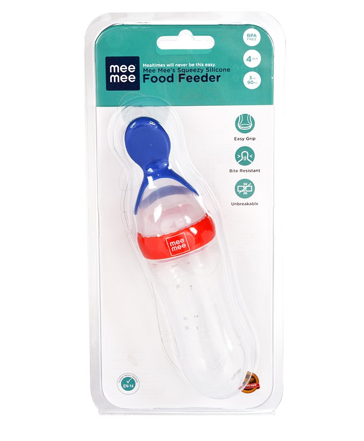 Mee Mee Squeezy Silicone Food Feeder - Thumbnail
