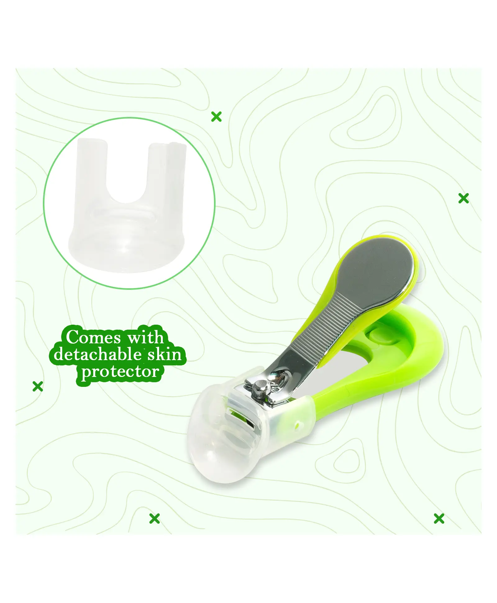 Mee Mee Nail Clipper - Green - Thumbnail
