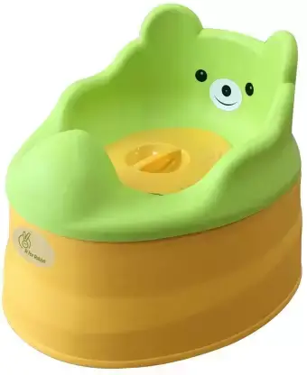 R for Rabbit Tiny Tots, Adaptable Training for Newborn/Infant/Kids Potty Box  (Green) - Thumbnail