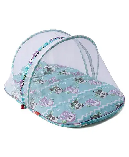 Fisher Price Baby Mattress With Mosquito Net & Pillow - Thumbnail