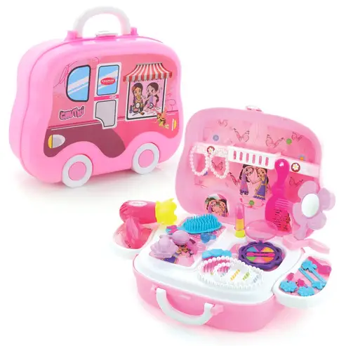 Chanak Beauty Set Suitcase On Wheel - Thumbnail