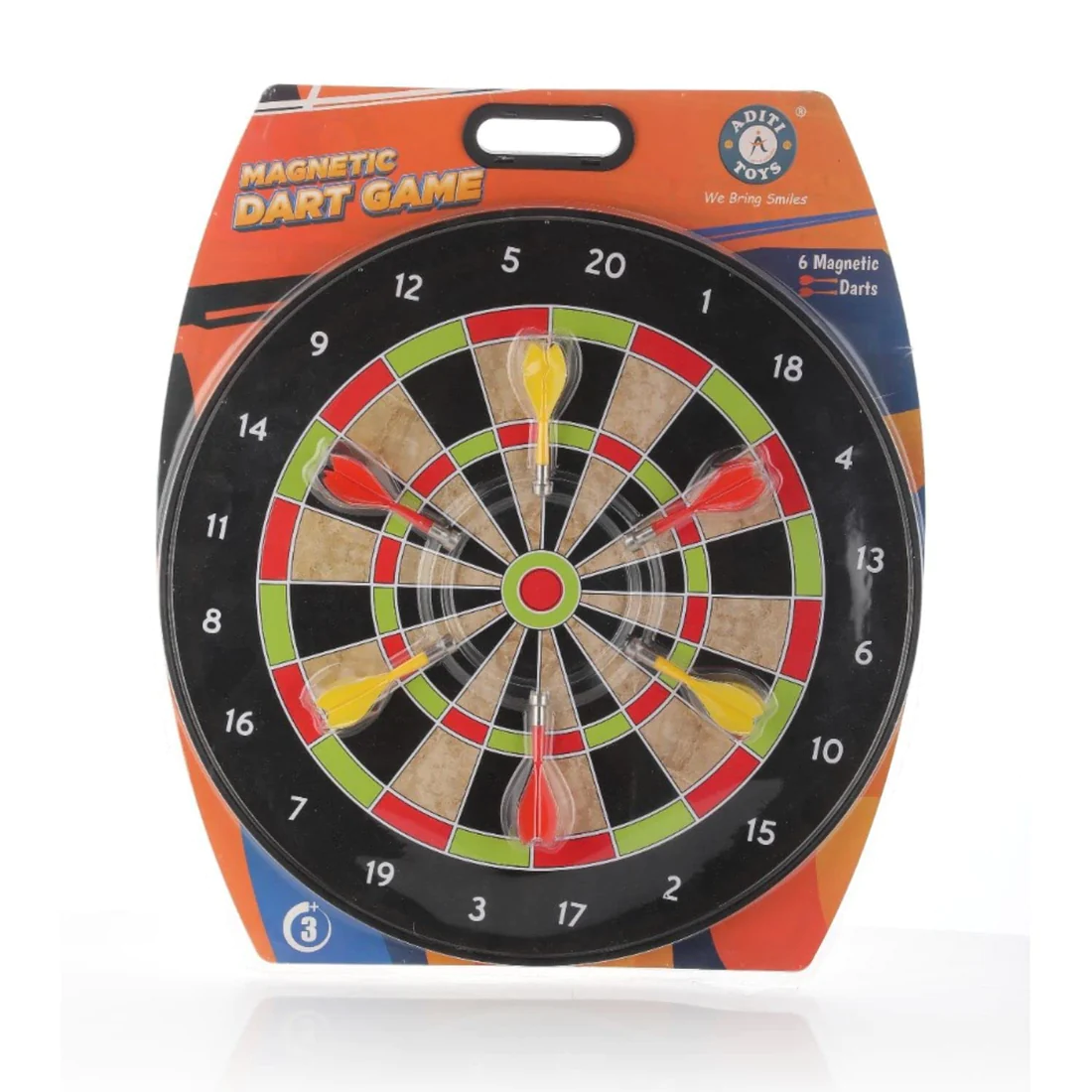 Magnetic Dartboard with Soft Darts - Thumbnail