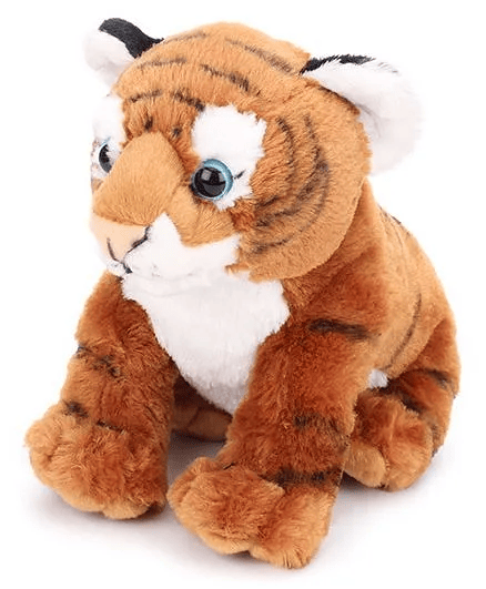 Wild Republic Tiger Soft Toy - Brown - Thumbnail