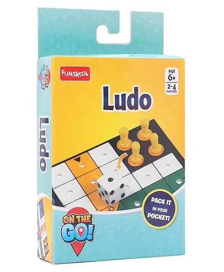 Funskool Travel Ludo - Multicolour - Thumbnail