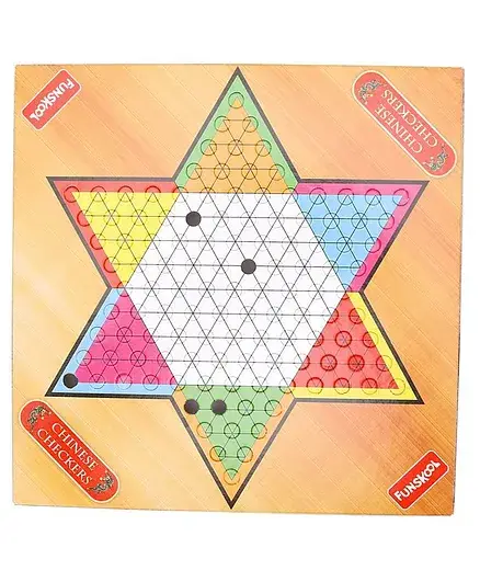 Funskool Chinese Checkers - Multicolour - Thumbnail