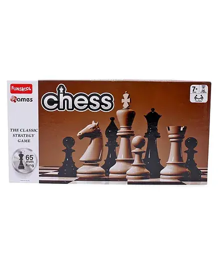 Funskool Chess Multicolour - 32 Pieces - Thumbnail