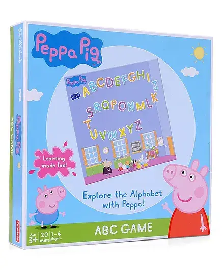 Funskool ABC Board Game Multicolor - 29 Pieces - Thumbnail