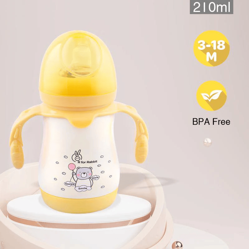 Steebo Teddy SS Feeding Bottle 210 ML - Thumbnail