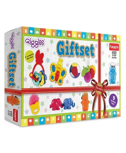 Giggles Premium Gift Set of 9 - Multicolor - Thumbnail