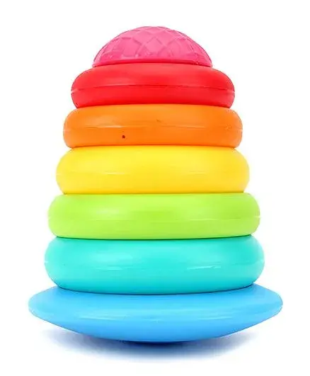 Funskool Giggles Stack A Ring (Colour May Vary) - Thumbnail
