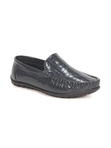 SELF DESIGN SLIP ON LOAFERS - BLUE - Thumbnail