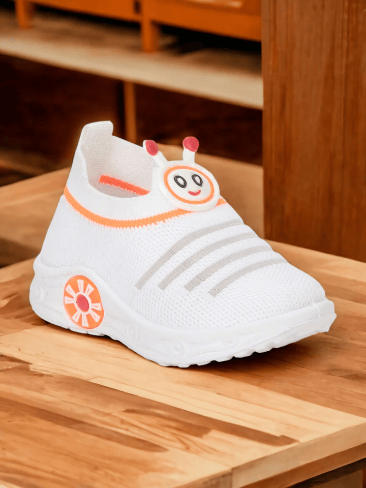 SLIP ON MUSICAL CHU CHU SHOES - WHITE - Thumbnail