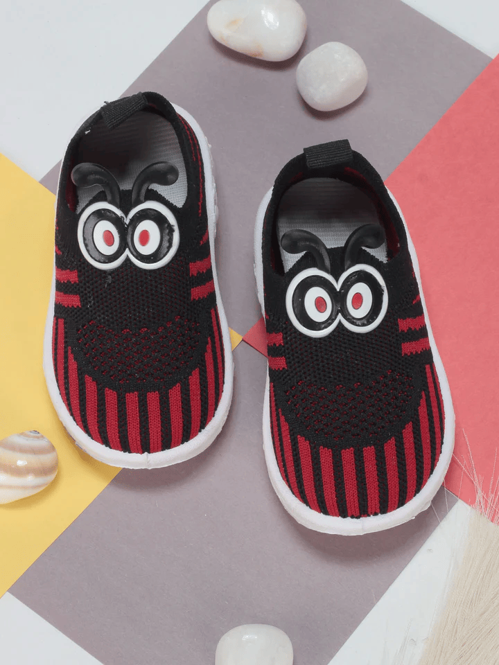 CASUAL SLIP ON CHU CHU SHOES - BLACK - Thumbnail