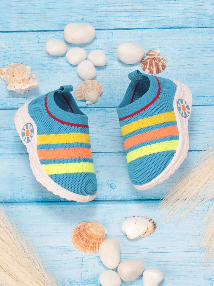 SLIP ON MUSICAL CHU CHU SHOES - BLUE - Thumbnail