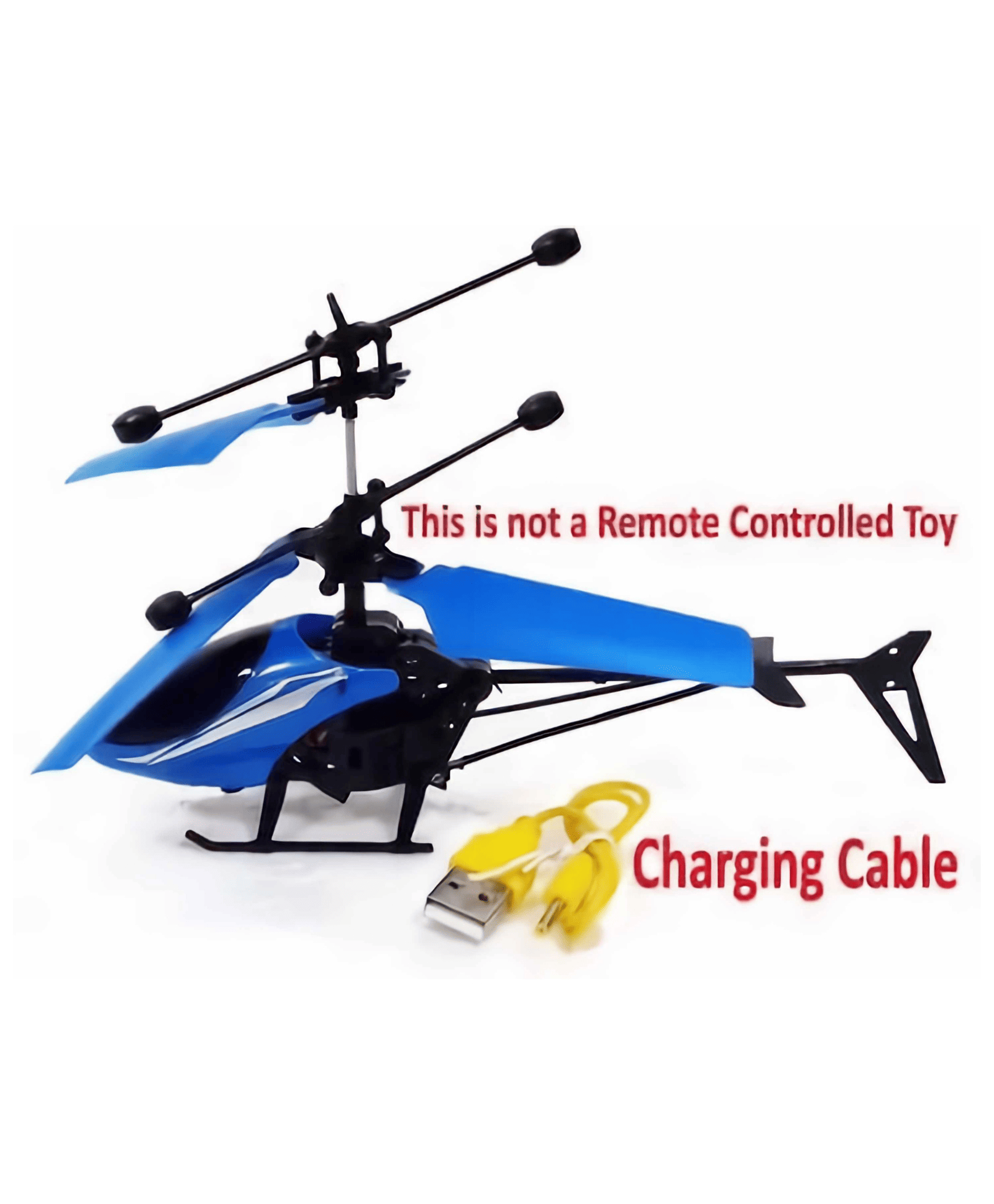 Kipa Copter Hand Sensor Helicopter Without Remote (Color May Vary) - Thumbnail