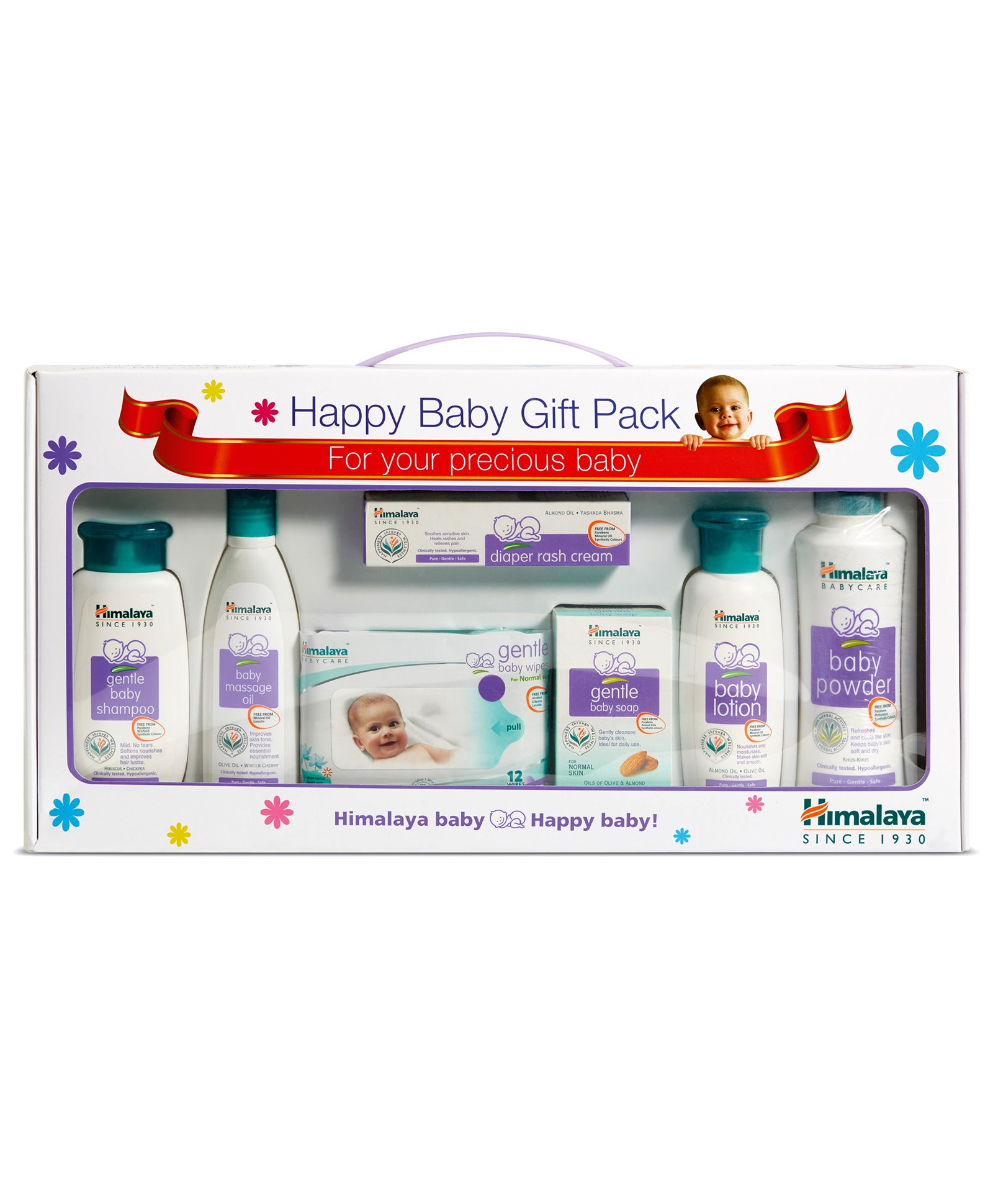 Himalaya Baby Care Gift Pack of 7 With Window Packaging - Thumbnail