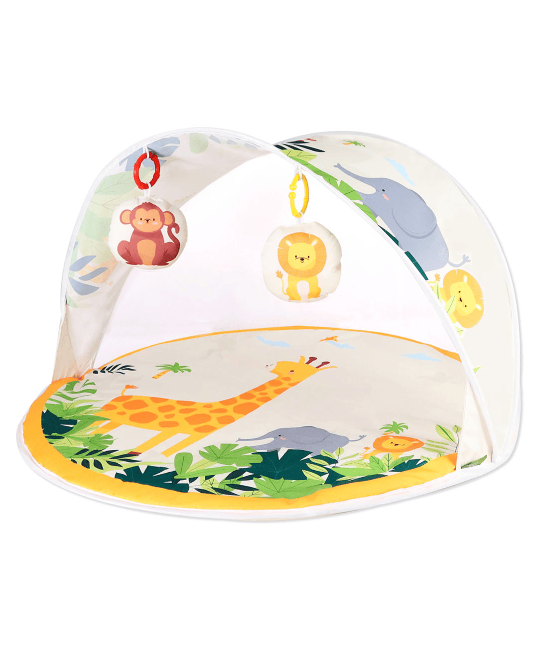 R for Rabbit First Play Safari Play Gym For Kids - Orange - Thumbnail