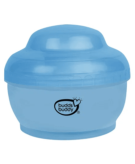 Buddsbuddy 100%Cotton Powder Puff With Storage Powder Case - Pink - Thumbnail