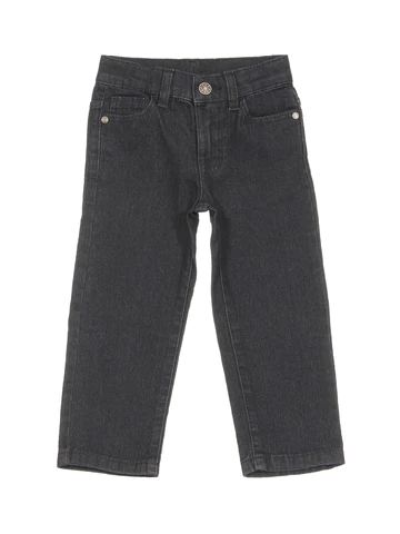 STRAIGHT FIT JEANS - NAVY BLUE - Thumbnail