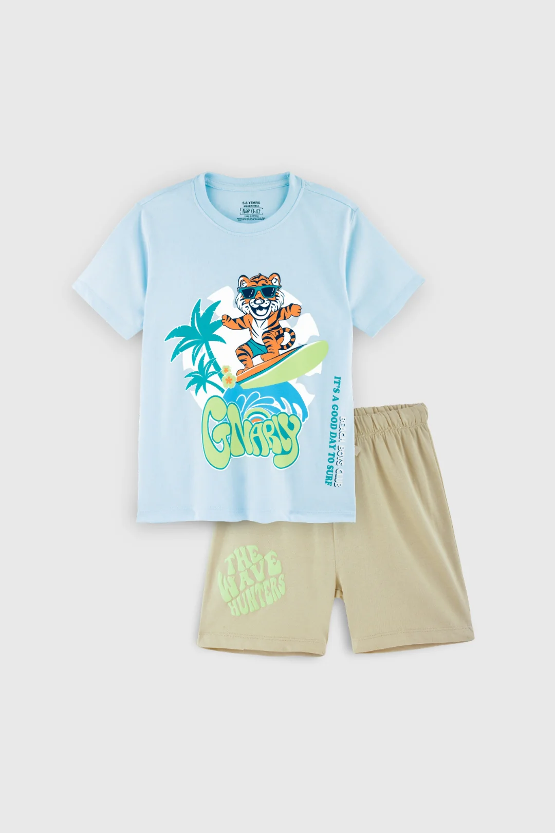 GNARLY TIGER SURF SHORTS SET - Thumbnail