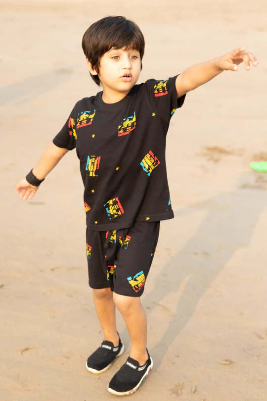 VIBE RASTA MICKEY SHORTS SET - Thumbnail