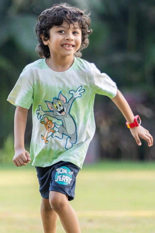 TOM AND JERRY ICONIC TIE & DYE SHORTS SET - Thumbnail