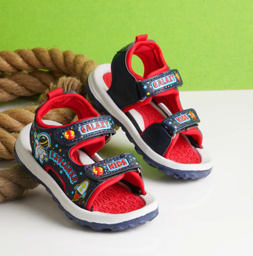 Kats Explorer Kids Baby Boys And Baby Girls Comfortable Lightweight Sandals - Thumbnail