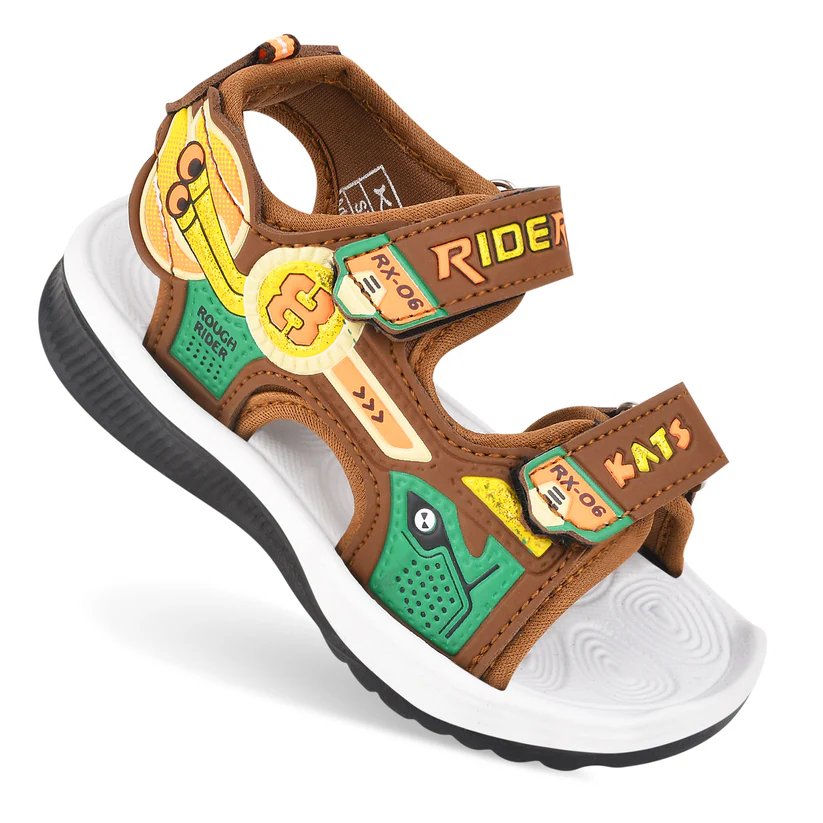 Kats RIDER Kids Baby Boys and Baby Girls Sandals - Thumbnail