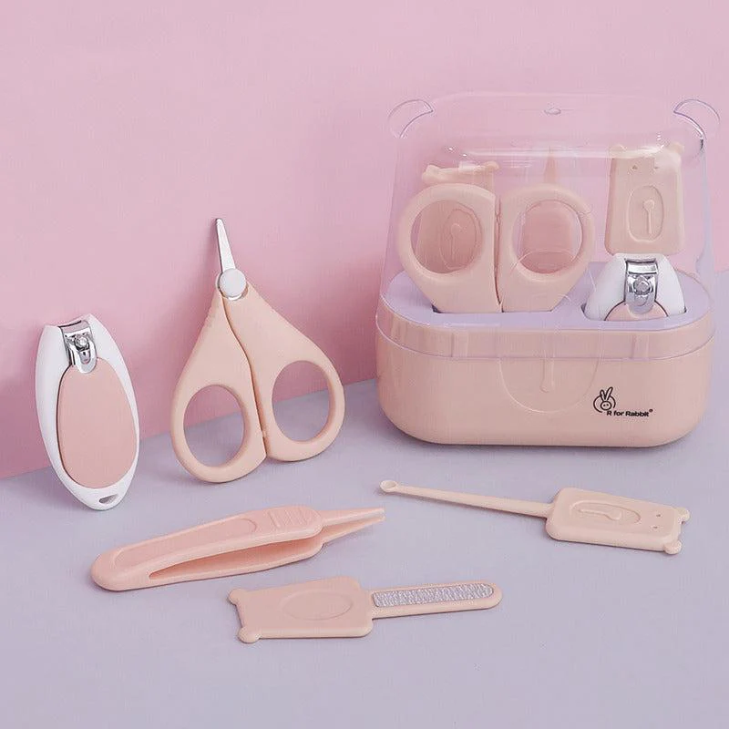 Stylo Teddy Baby Manicure Set Nail Cutter & Nail Filer, Scissor, Tweezer, Ear Pick - Thumbnail