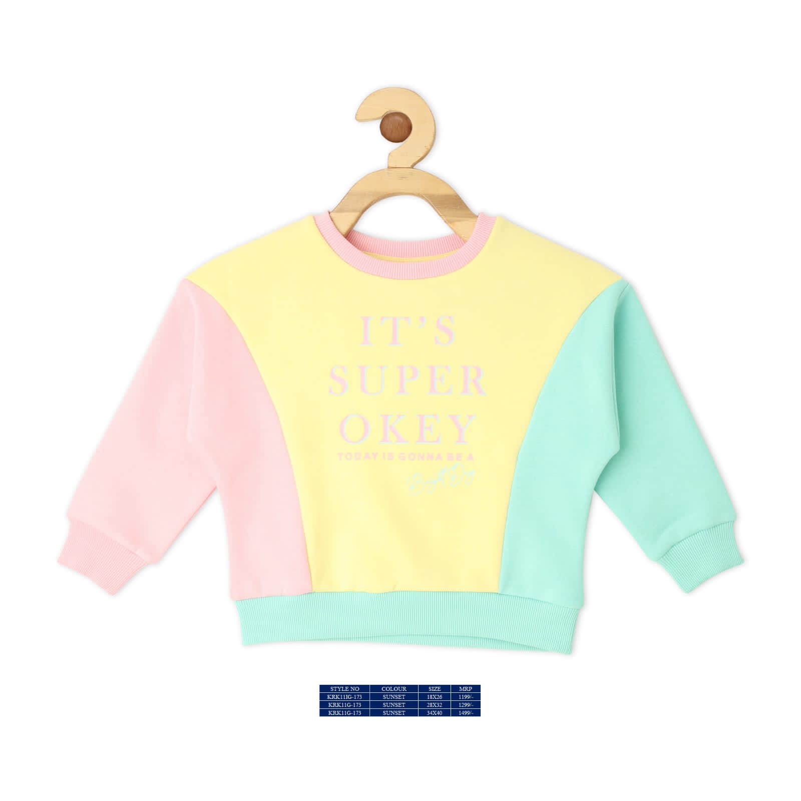 Vitamins Full Sleeves Sweatshirt - Pink - Thumbnail