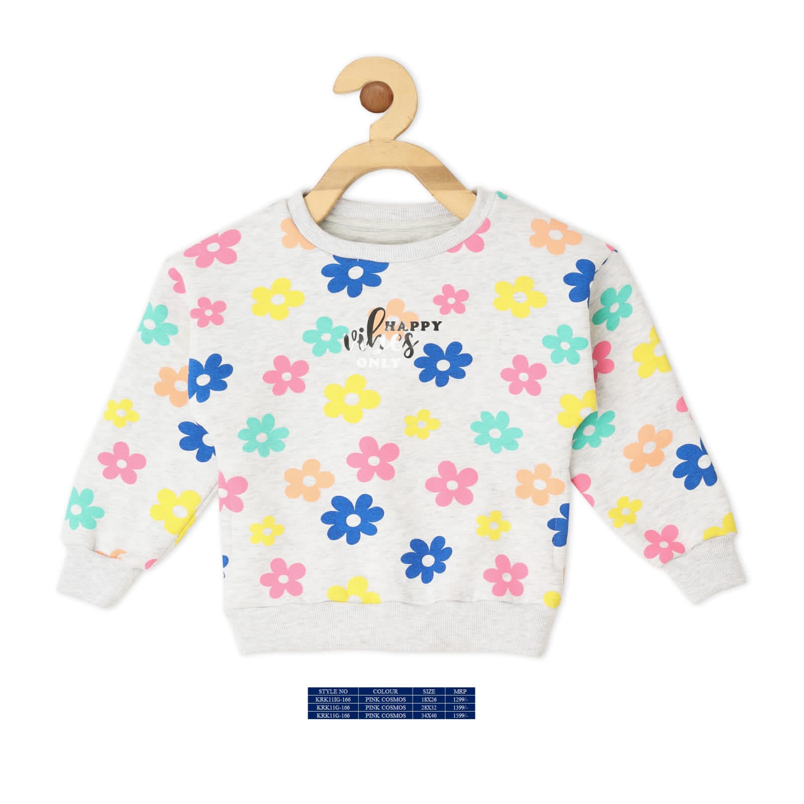Vitamins Full Sleeves Sweatshirt - White - Thumbnail