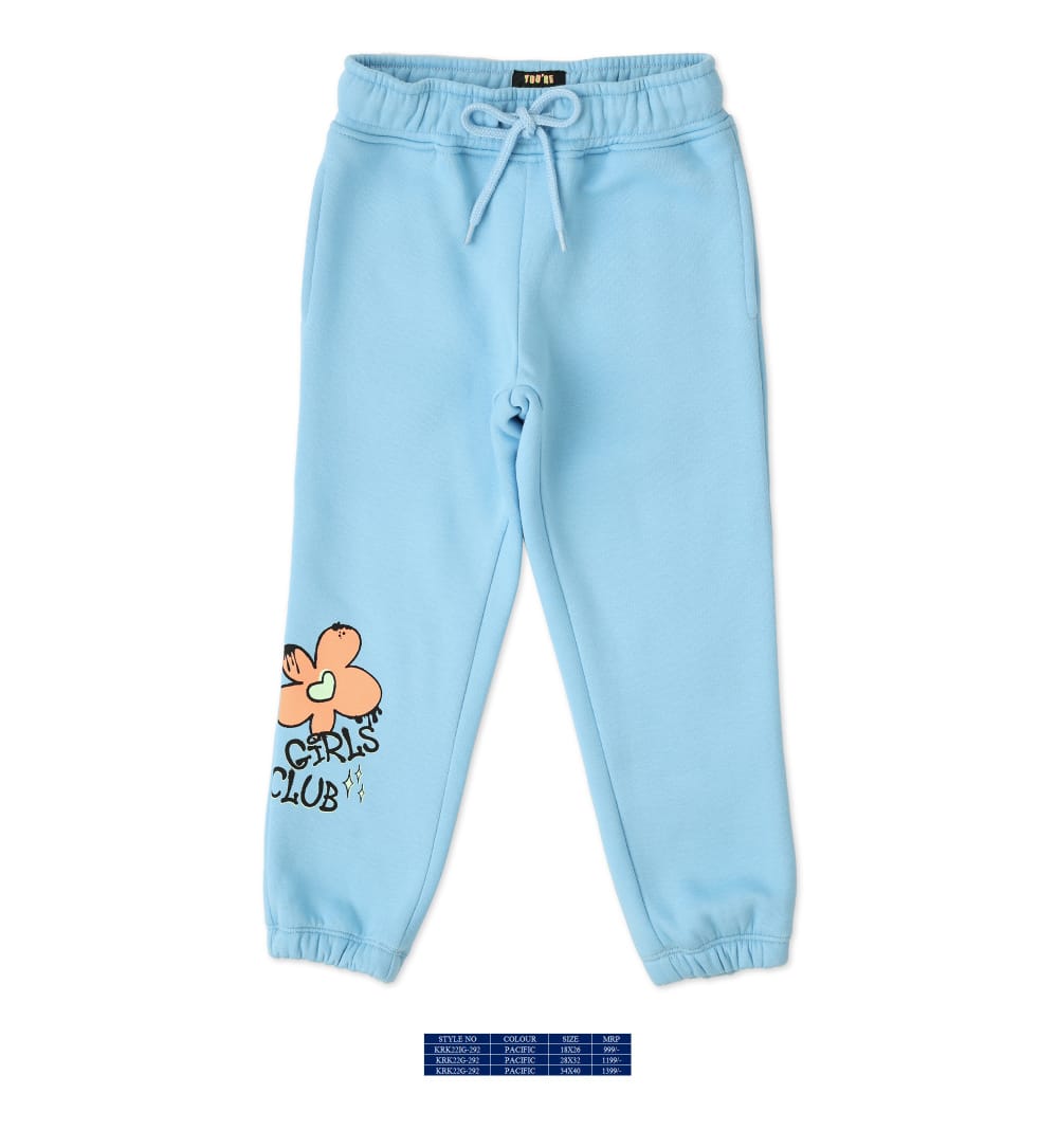 Vitamins Full Length Lounge Pant - Blue - Thumbnail